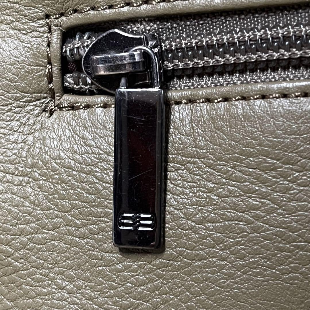 レア　BALENCIAGA ビンテージ　ハンドバッグ　ソフトレザー　デカロゴ