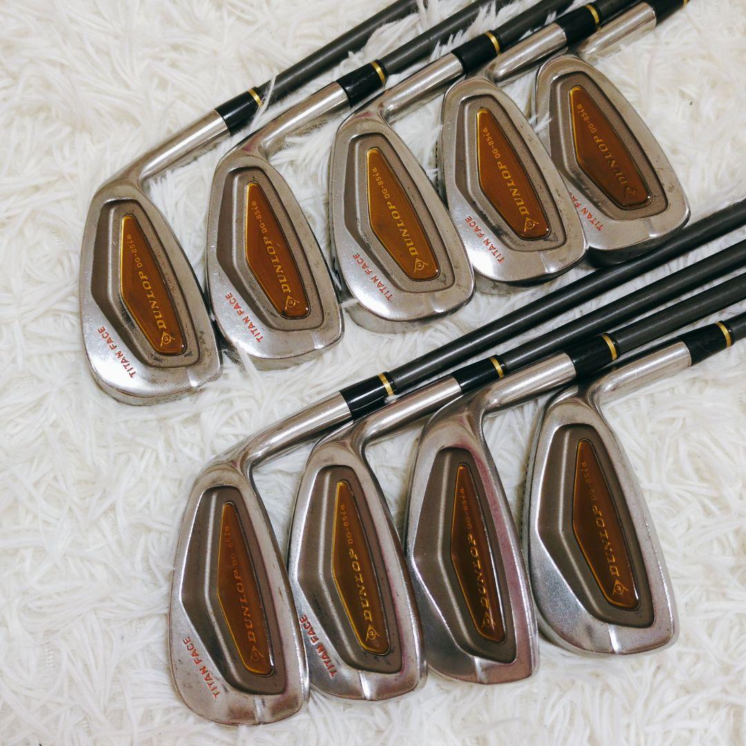 DUNLOP DG-85ia アイアン9本セット 右用 中古 HI-CARBON