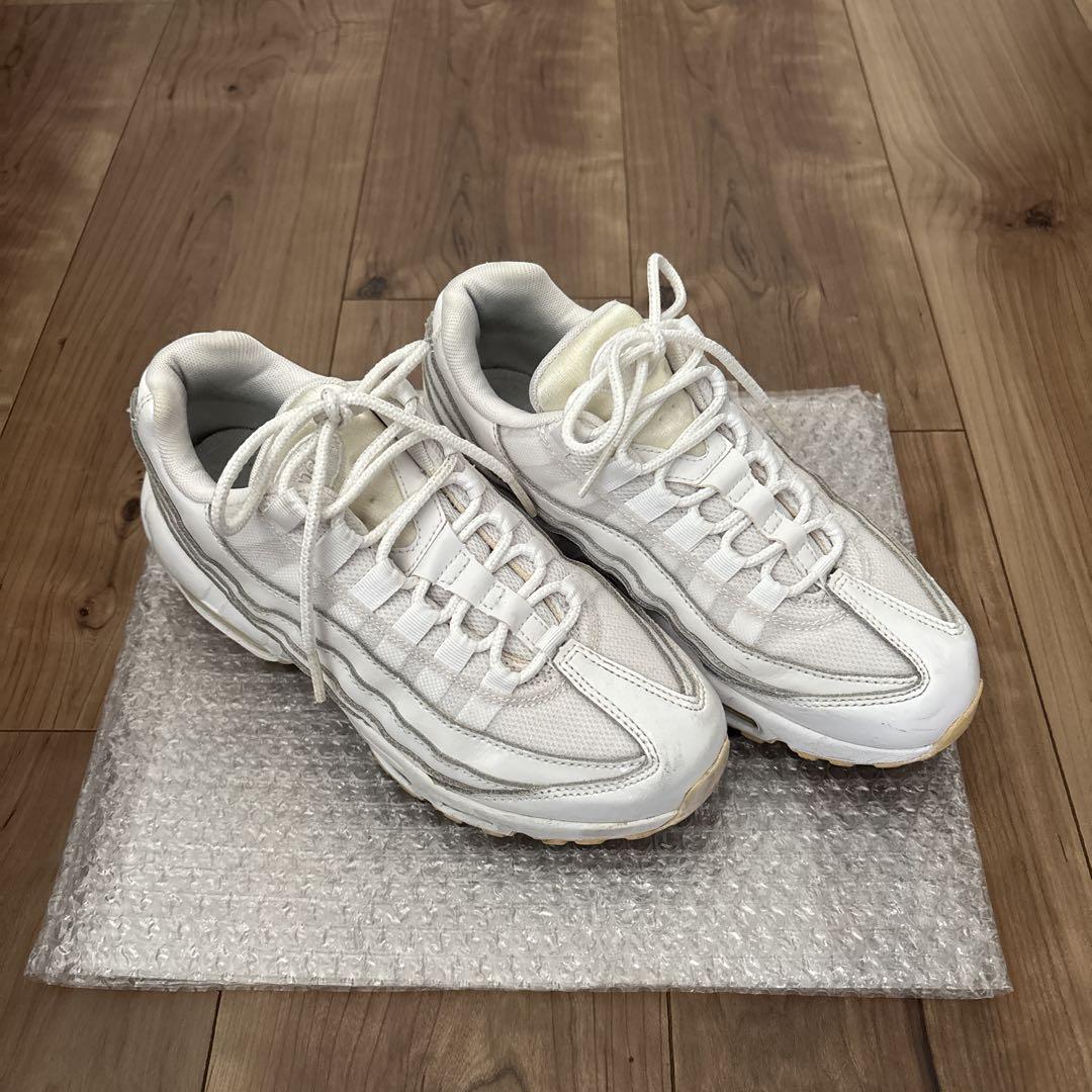 ナイキ　NIKE WMNS AIR MAX 95 WHITE 23cm