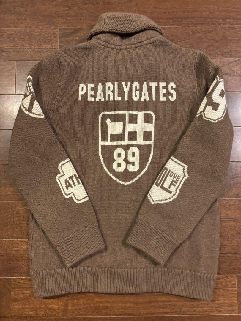 PEARLY GATES ブラウン カーディガン サイズ5
