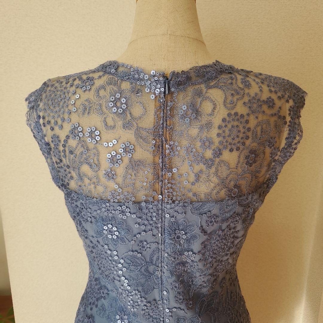 TADASHI SHOJI 水色 ブルー スパンコール ワンピース size0 TADASHI SHOJI 水色 ブルー スパンコール ワンピース size0