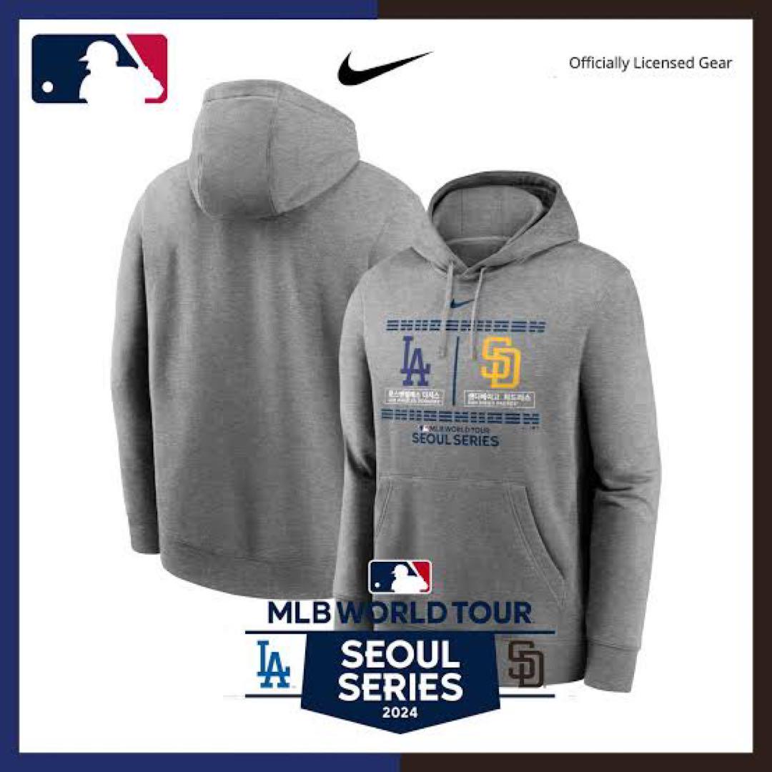 MLB ソウル、東京シリーズ パーカー Lサイズ - メルカリ