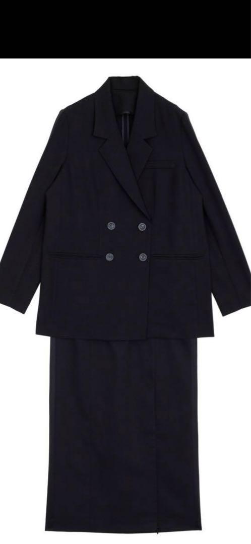 OVER JACKET WITH SUSPENDER SKIRT ジャケット・アウター