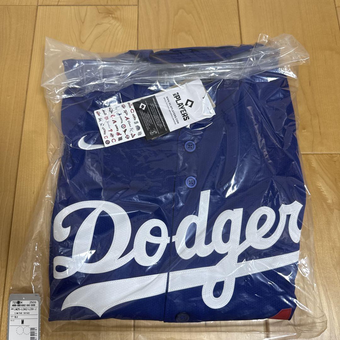 新品】ドジャース 東京シリーズ 大谷ユニフォーム ブルーM