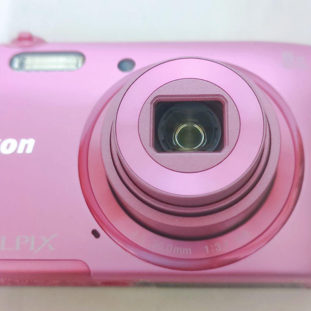 ✨極美品✨Nikon COOLPIX s3600デジタルカメラ 人気のピンク♪