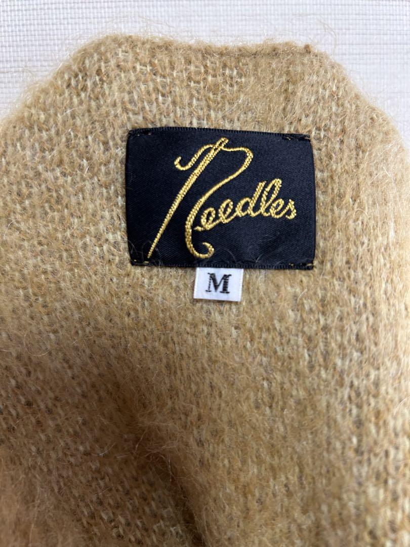 ニードルスNEEDLES Mohair Cardigan Zigzag Mサイズ