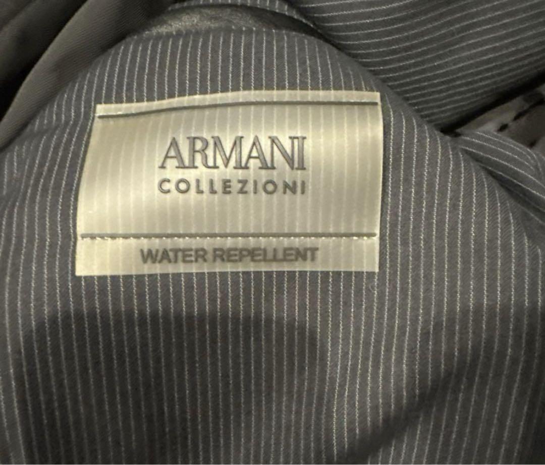 【美品】ARMANI COLLEZIONI メンズ ナイロン ジャケット 50