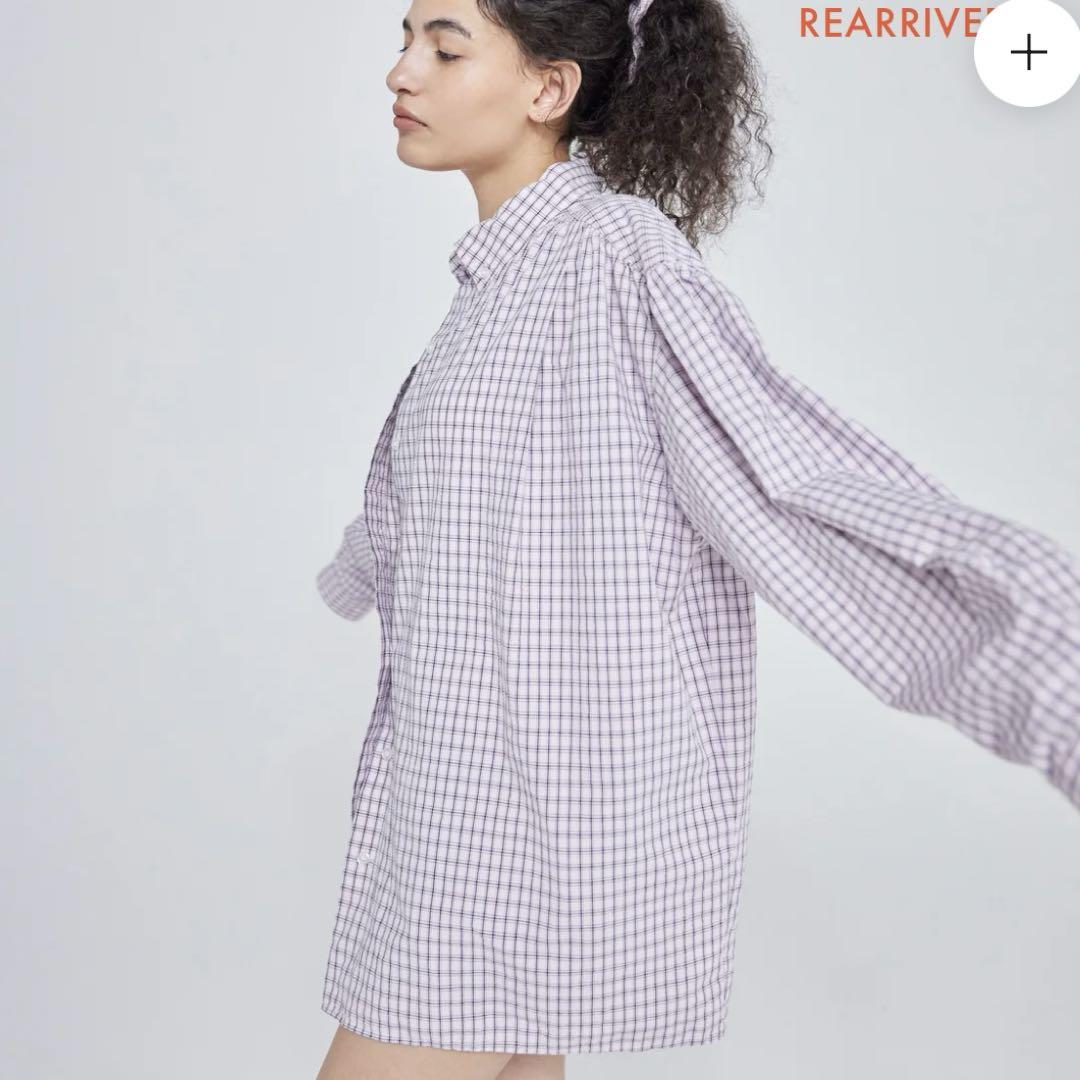 シールームリン　Cotton Washボタンダウンタックシャツ
