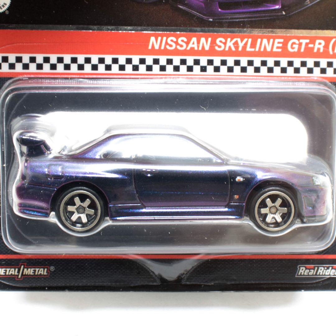 [匿名配送]ホットウィール スカイライン GT-R BNR34 R34