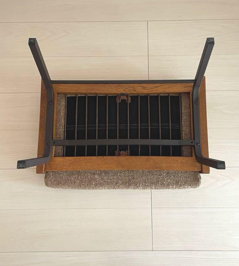トラックファニチャー ブーメランチェア　オットマン付き　椅子　チェア