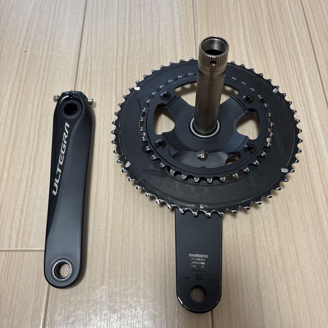 シマノアルテグラFC-R8000 2×11速170mm