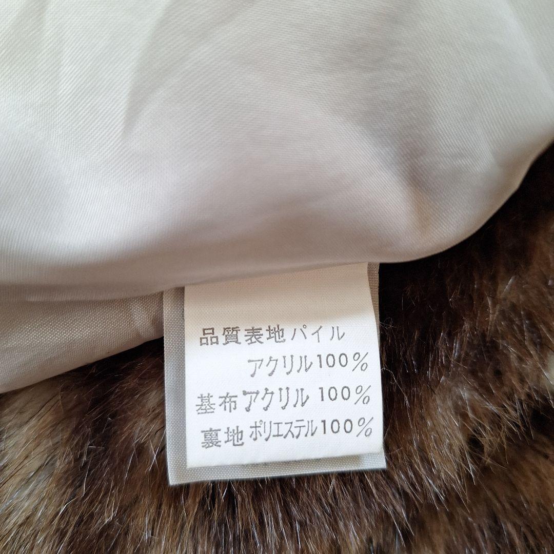 茶色とクリームのストライプ