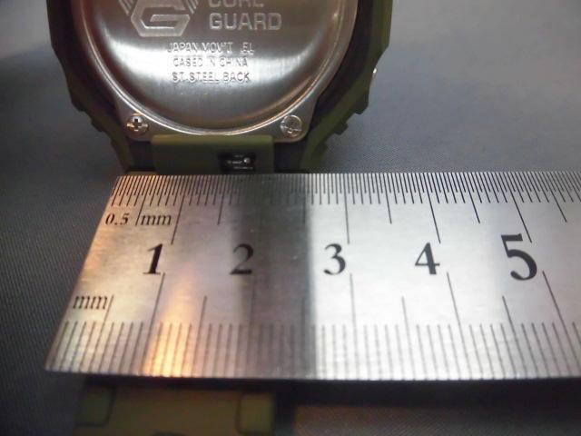 L00092 ● 0216-3 カシオ 腕時計 G-SHOCK メンズ グリーン