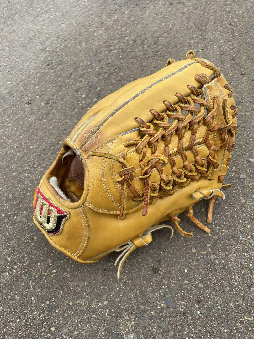 Wilson 硬式グローブ イエロー　内野手