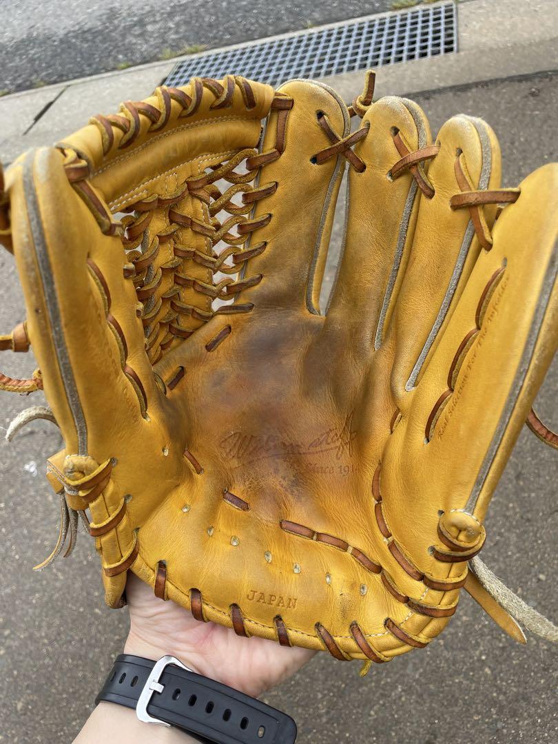Wilson 硬式グローブ イエロー　内野手