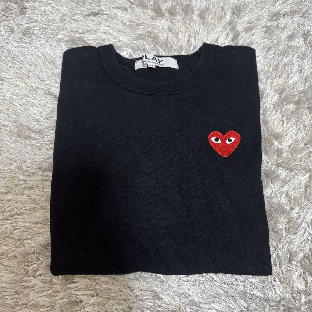 コムデギャルソン プレイ M レディース Tシャツ