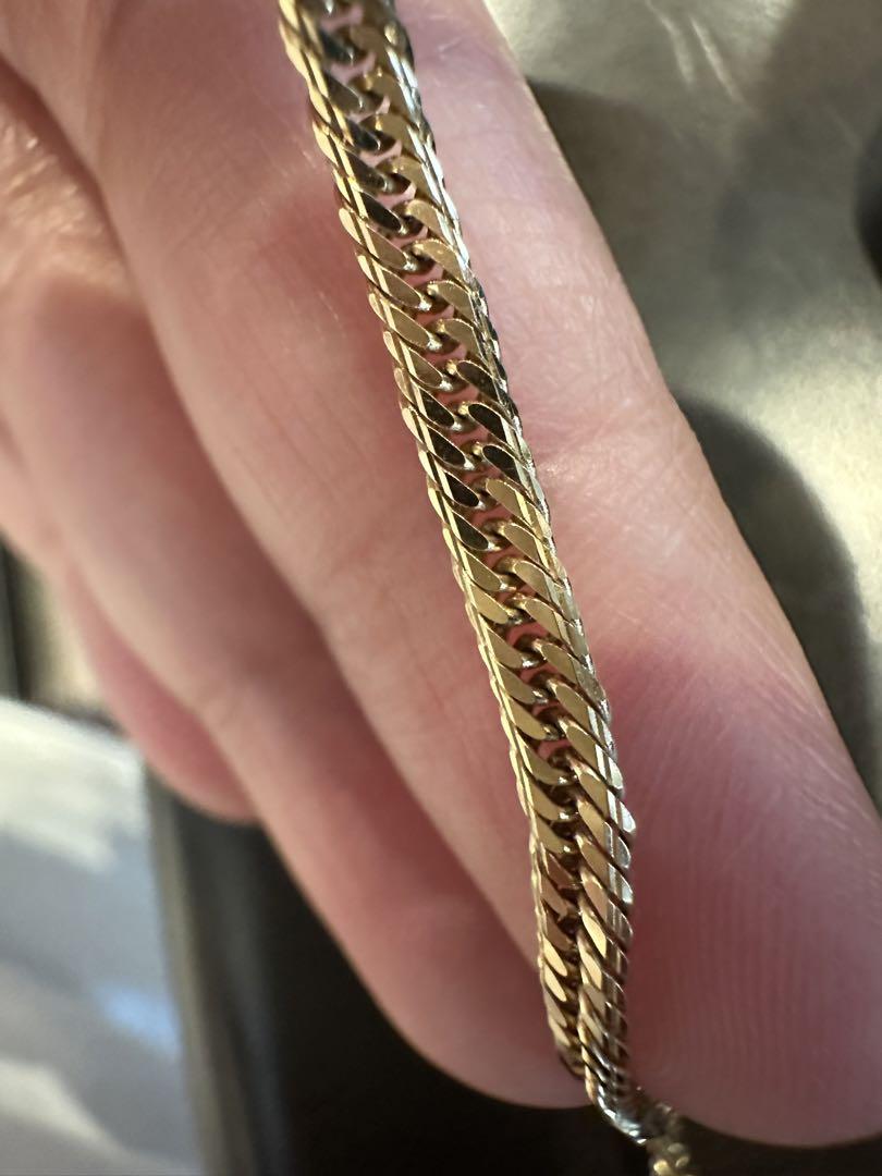 18金 ブレスレット 喜平 20cm 3mm 12cut 画像7
