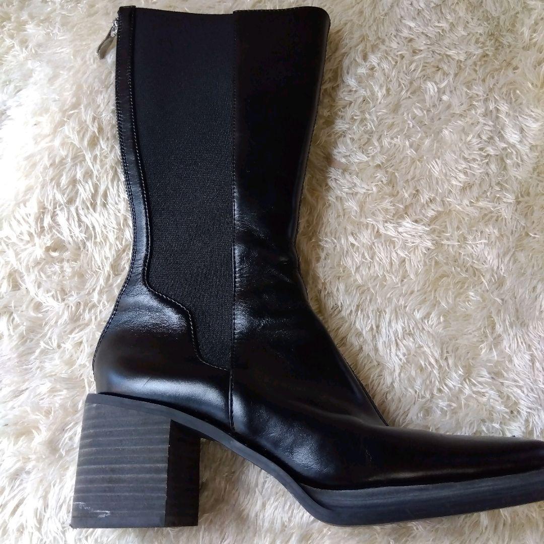 Ameri（アメリ）の「SQUARE TOE SIDE GORE BOOTS（ブーツ）」 - WEAR