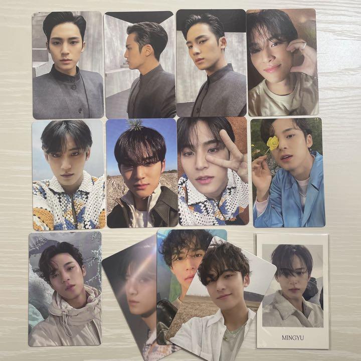 新品、本物、当店在庫だから安心】 SEVENTEEN ミンギュ トレカ まとめ