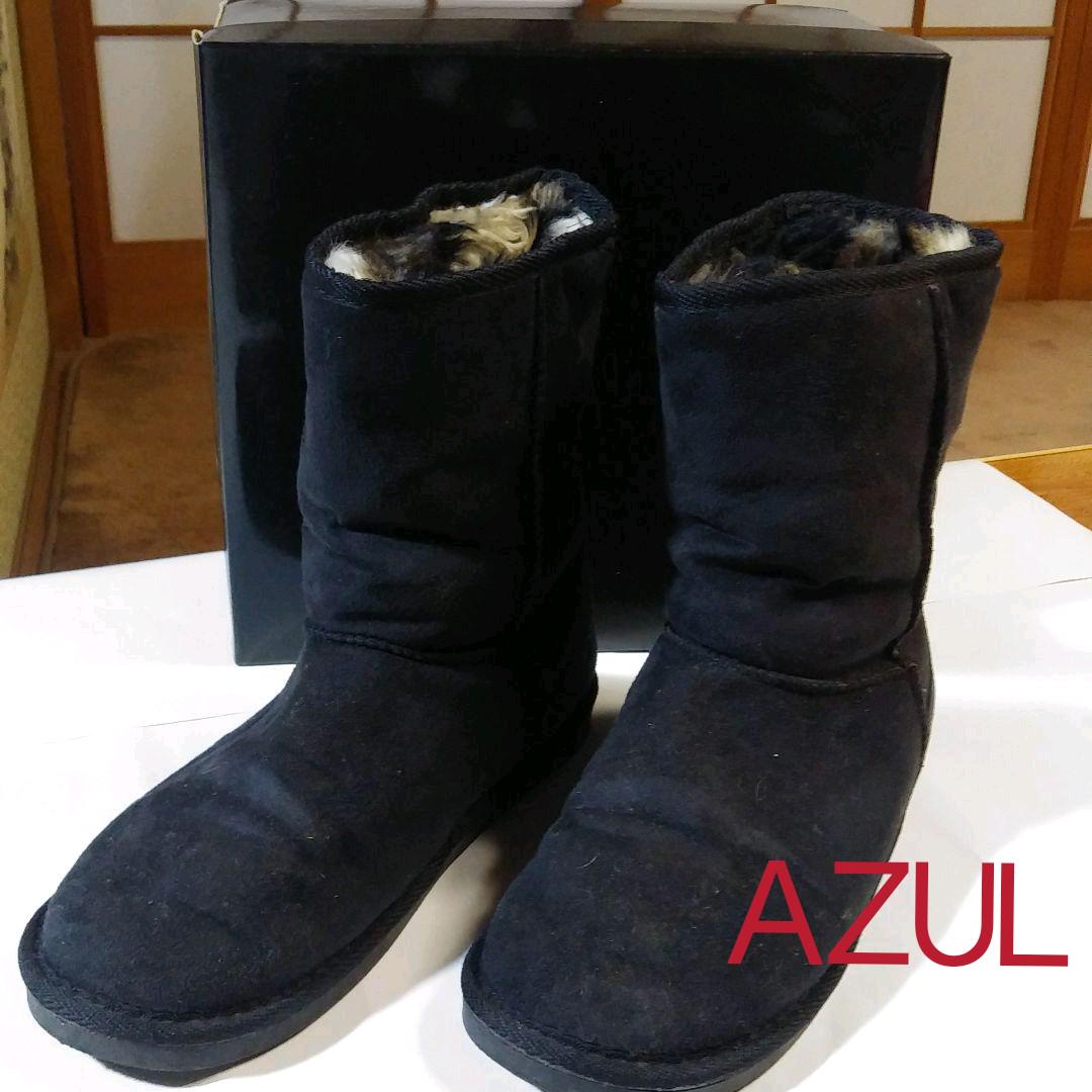 メルカリ Azul ムートンブーツ ブラック アズール 1 800 中古や未使用のフリマ メルカリ Azul ムートンブーツ ブラック アズール 1 800 中古や未使用のフリマ