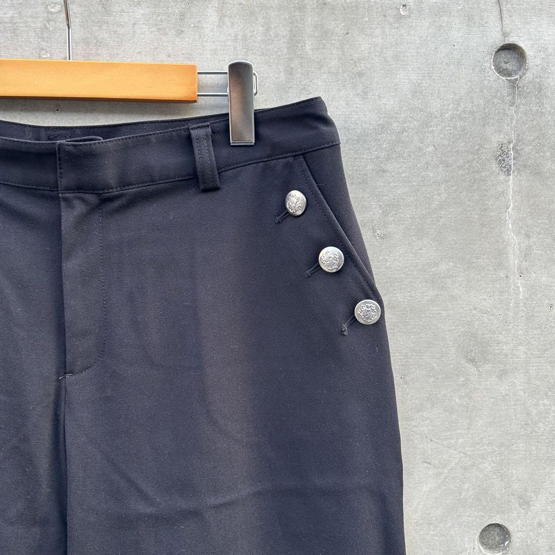 パンツ pocket button wide shorts