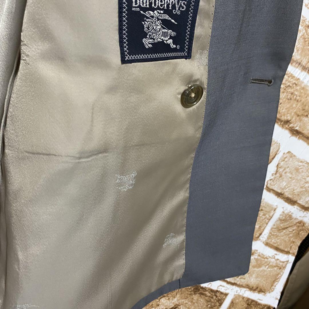 【希少カラー】Burberry セットアップ　金ボタン　カーキ　ダブル