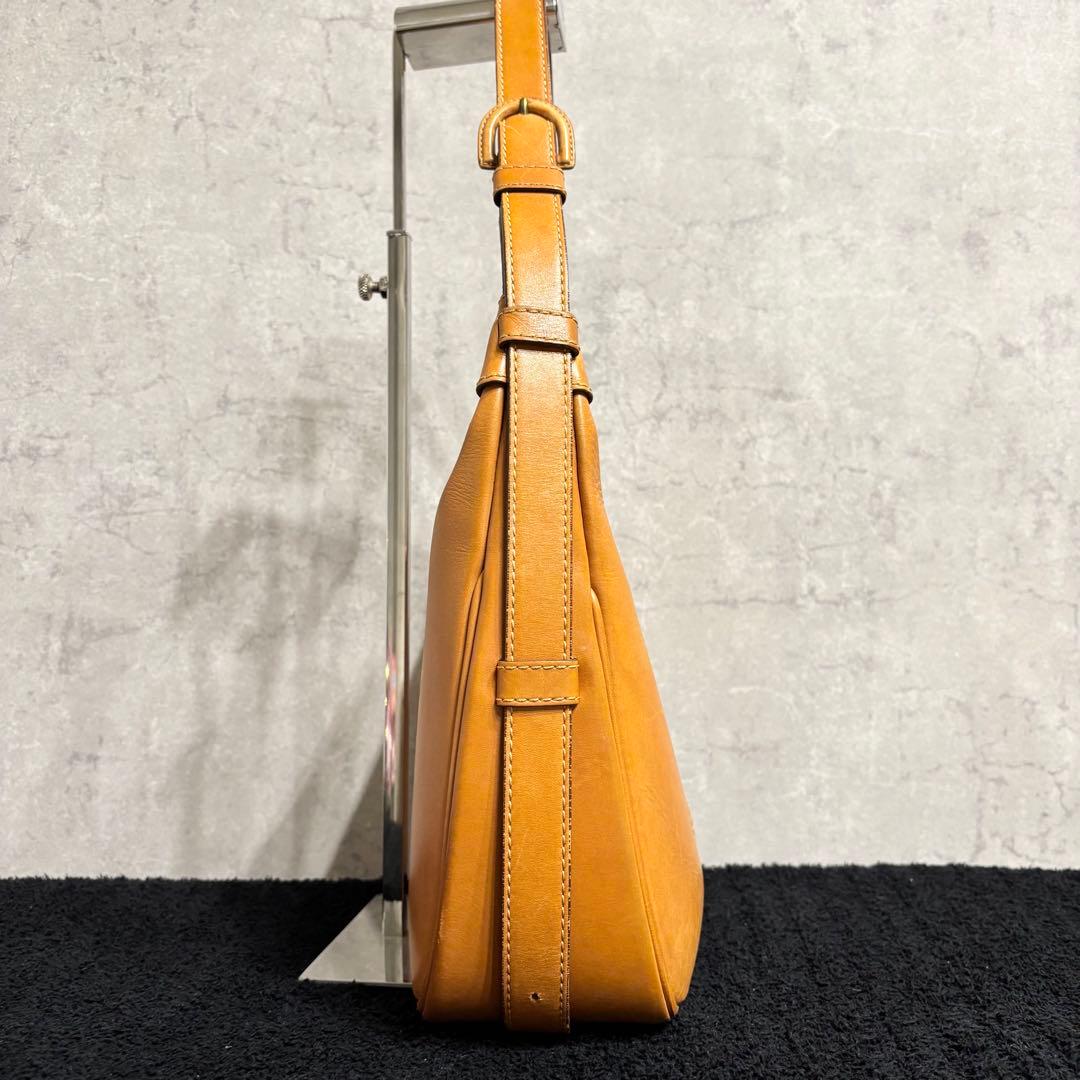 土屋鞄 ワンショルダーバッグ 肩掛け 本革 ブラウン 土屋鞄 ワンショルダーバッグ 肩掛け 本革 ブラウン