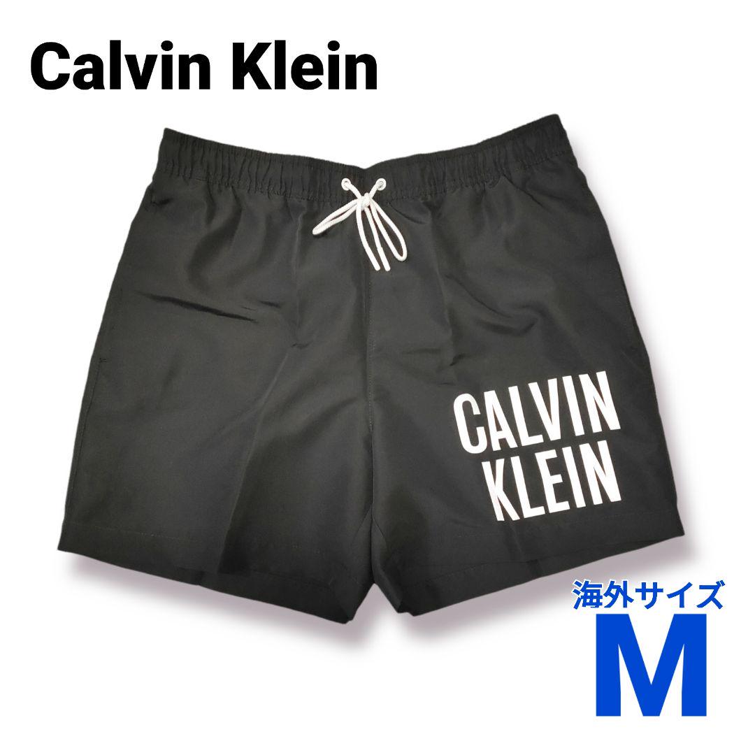 カルバンクライン ロゴ スイムショーツ メンズ 水着 Mサイズ 新品未 ...