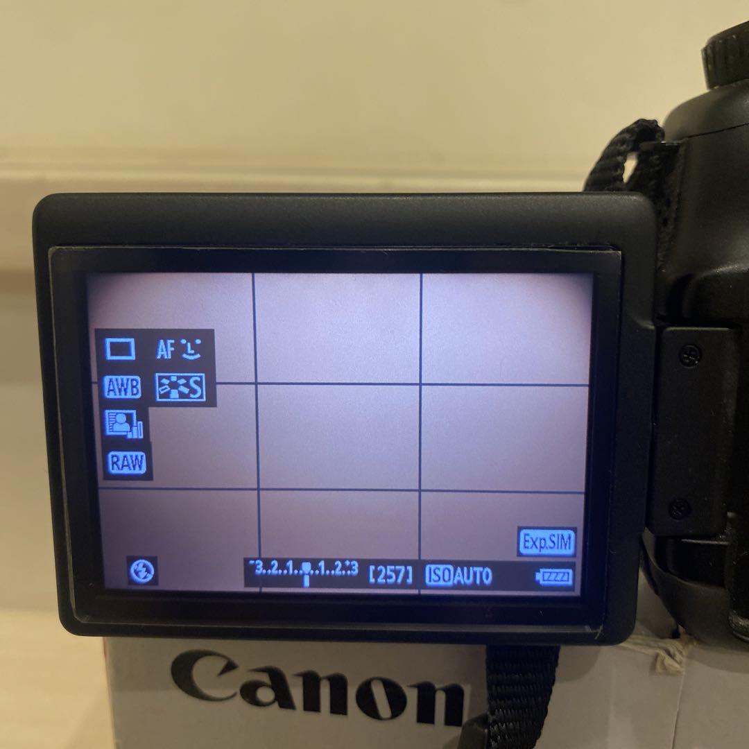 【動作品】Canon キャノンEOS60D＋LENS EFS 18.-55mm