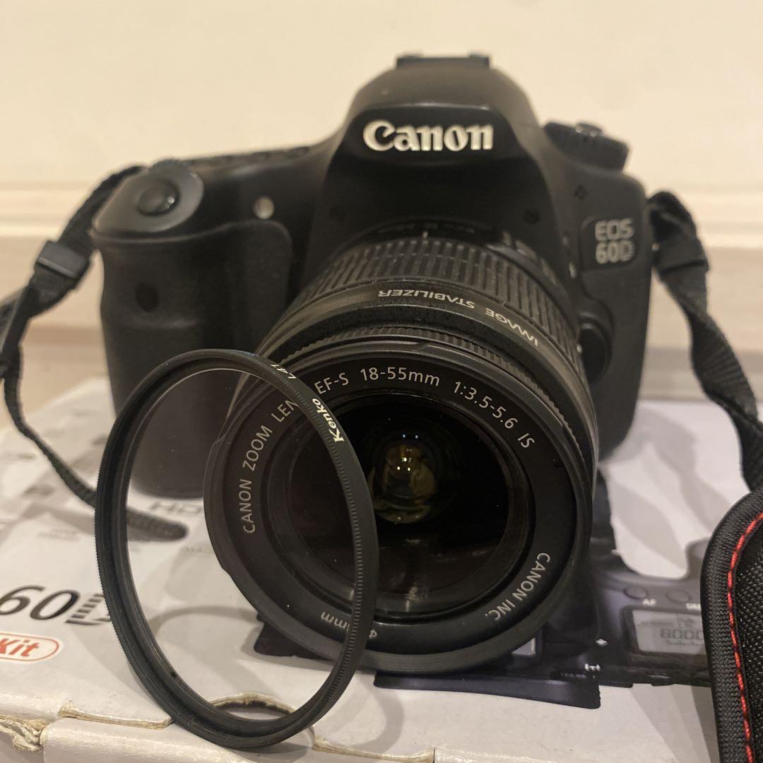 【動作品】Canon キャノンEOS60D＋LENS EFS 18.-55mm