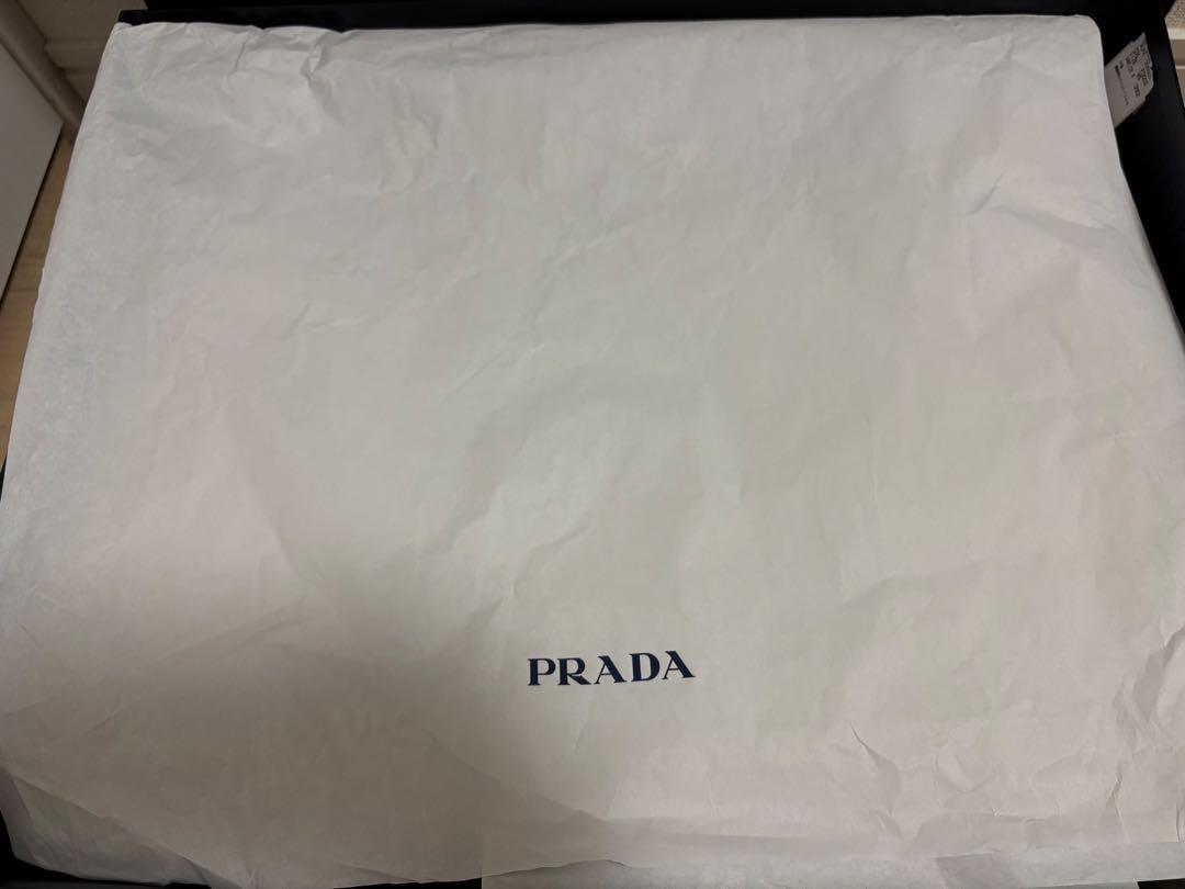 PRADA Re-Nylon ポーチ付　モノリス　コンバットブーツ　完売品