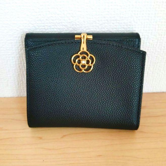 CLATHAS ♥クレイサス 財布 二つ折り財布 ブラック