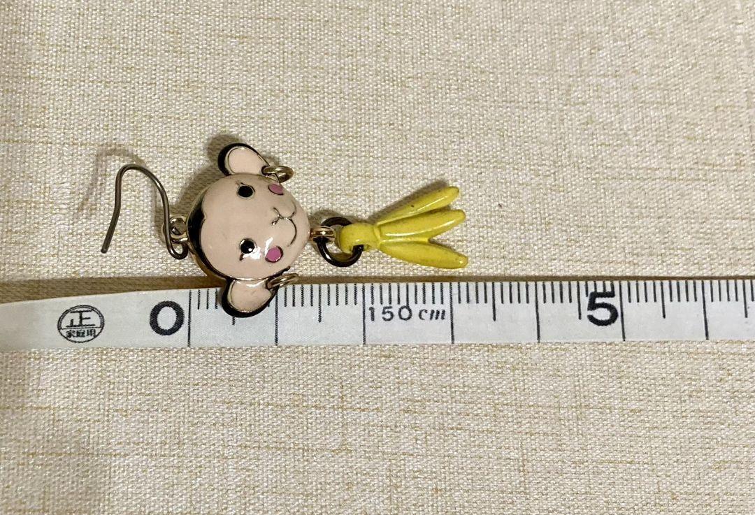 ANNA SUI ピアス　お猿さん　モンキー　お顔　アナスイ　未使用　レア ANNA SUI ピアス お猿さん モンキー お顔 アナスイ 未使用 レア