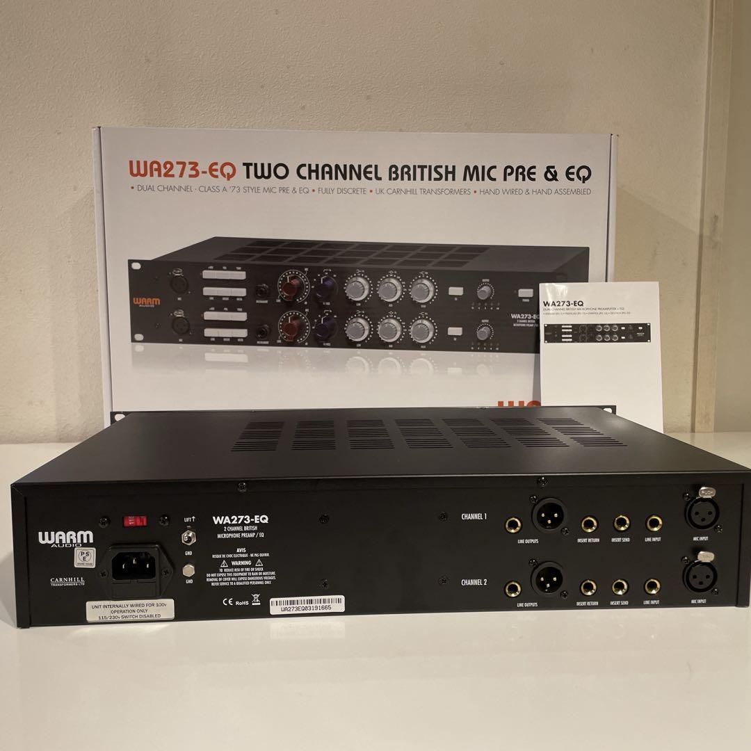 配信機器・PA機器・レコーディング機器 WARMAUDIO WA273-EQ