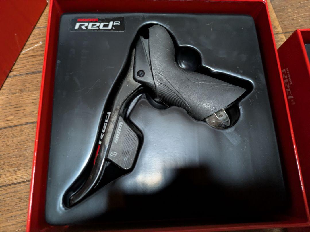 SRAM RED E tap22 CDJフルセラミックビッグプリー付き元箱有り SRAM RED E tap22 CDJフルセラミックビッグプリー付き元箱有り