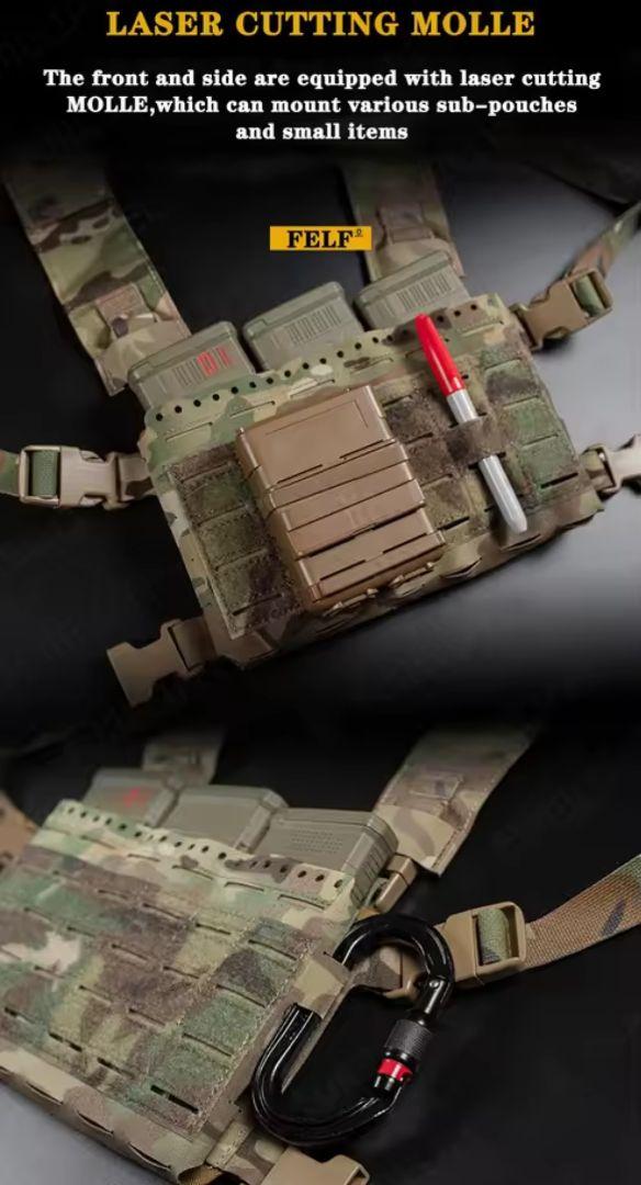 MK5 タイプ チェストリグ、マルチカム、 Mk-5 タイプ