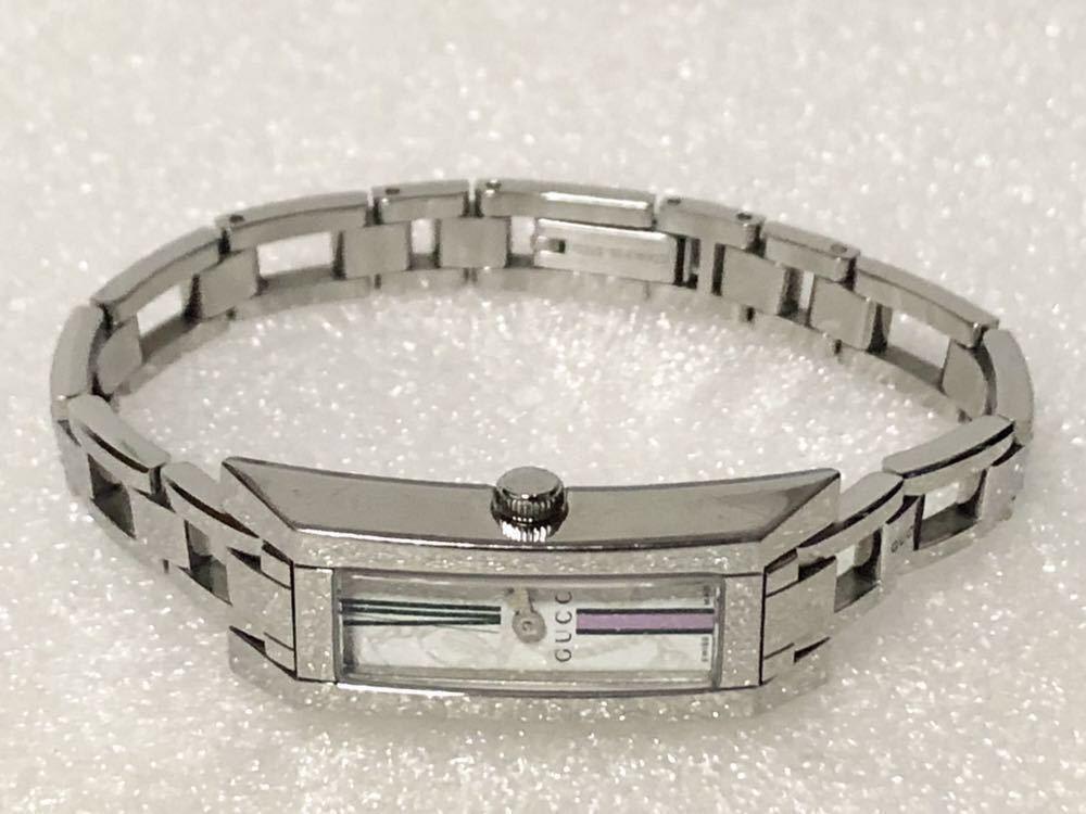 品質保証定番 GUCCI ピンク クオーツ レディース 白 FETMh-m94609296075 グッチ 腕時計 SS 緑 最新作2022