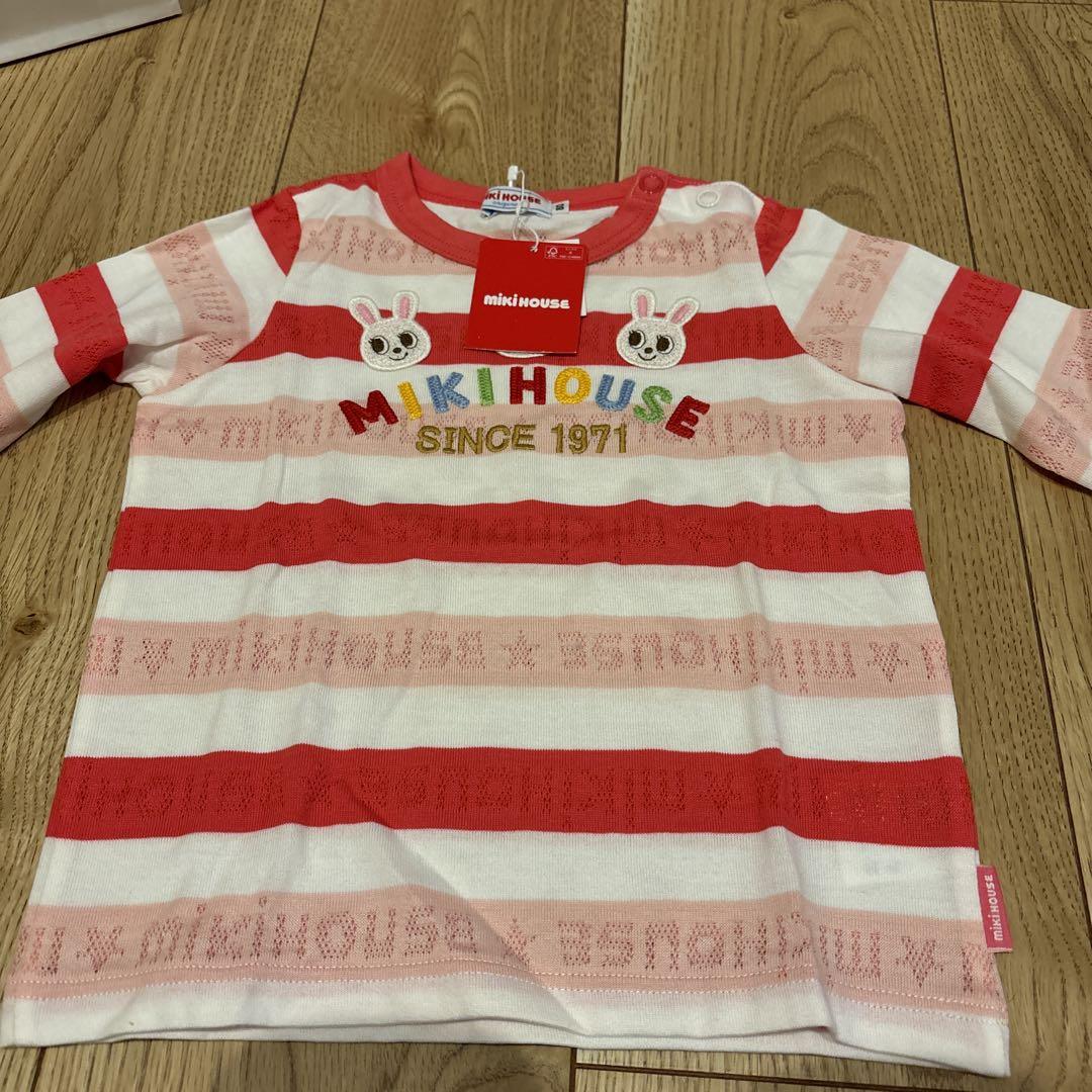 ミキハウス ロングTシャツ　ベスト