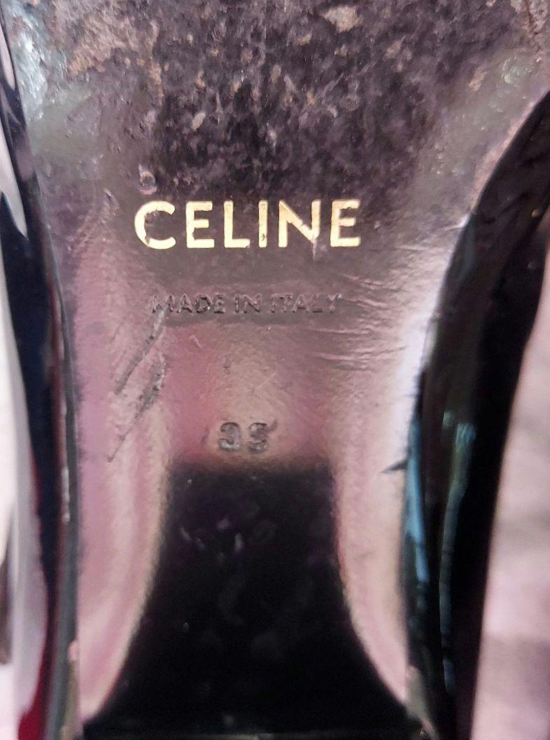CELINE✨トリオンフベビーズTバーパンプス