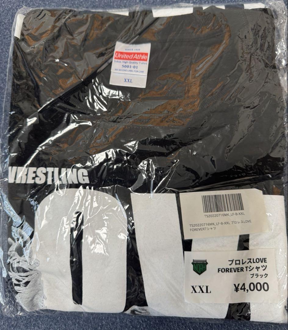 武藤敬司　引退記念Tシャツ　XXL プロレスリングNOAH