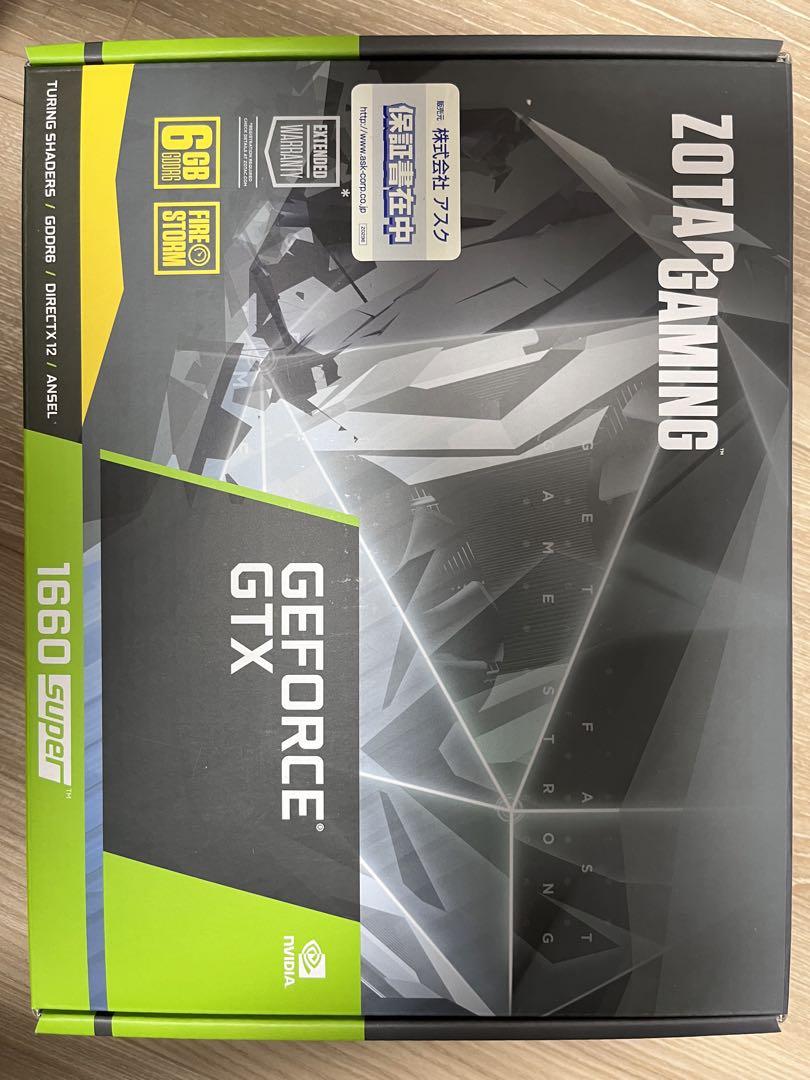 スマホ・タブレット・パソコン ZOTAC GTX1660 特別スマホ・タブレット・パソコン - ZOTAC GAMING GeForce GTX