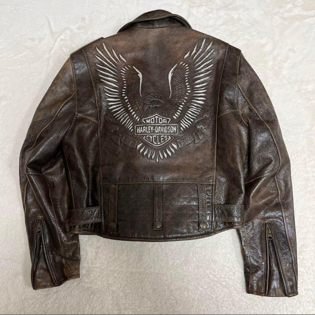 F529 M 48 エンポリオアルマーニ ラムレザー ダブル ライダース メンズ F529 M 48 エンポリオアルマーニ ラムレザー ダブル ライダース メンズ