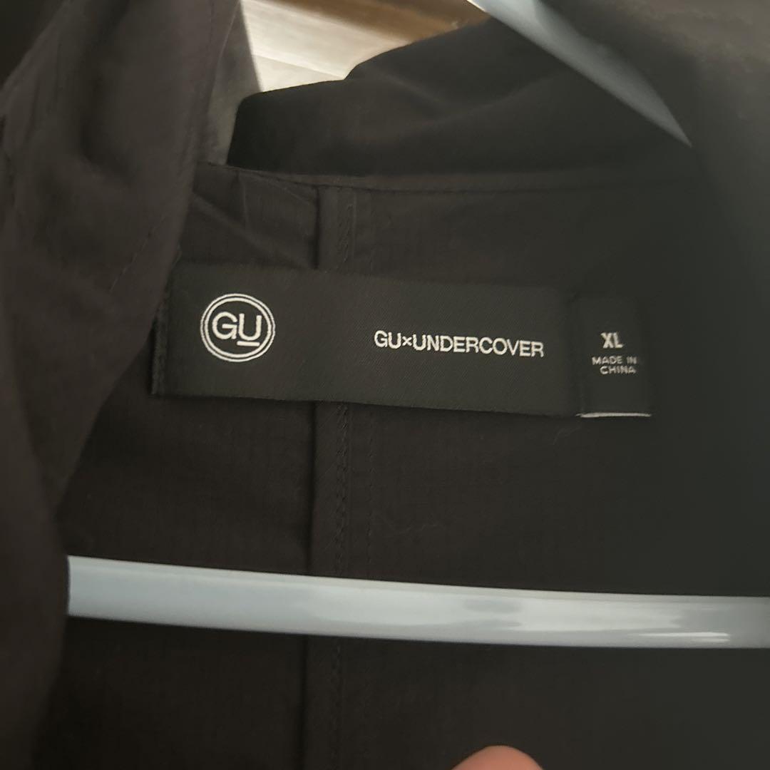GU UNDERCOVER オーバーサイズモッズコート XL アンダーカバー 黒