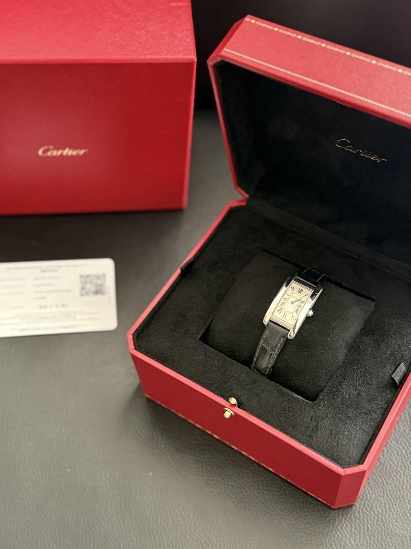 Cartier カルティエ タンク アメリカン SM レディース 時計