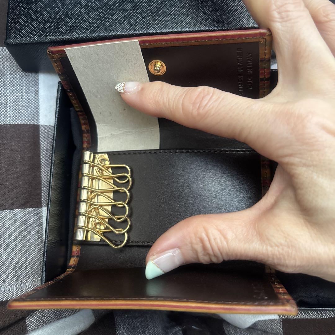 Paul Smith マルチストライプ キーケース