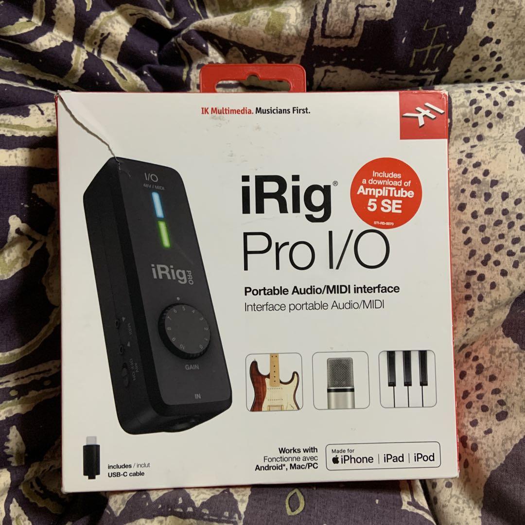IK Multimedia iRig PRO I/O IP-IRIG-PROI…