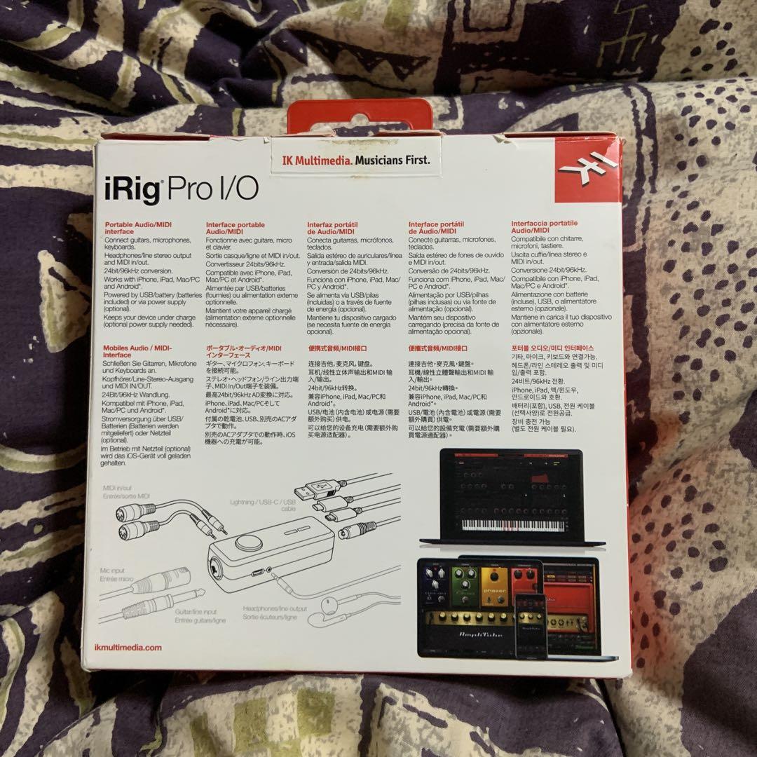 IK Multimedia iRig PRO I/O IP-IRIG-PROI…