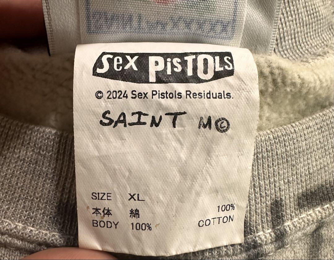 SAINTMICHEL✖️Sex PisTOLS スウェット