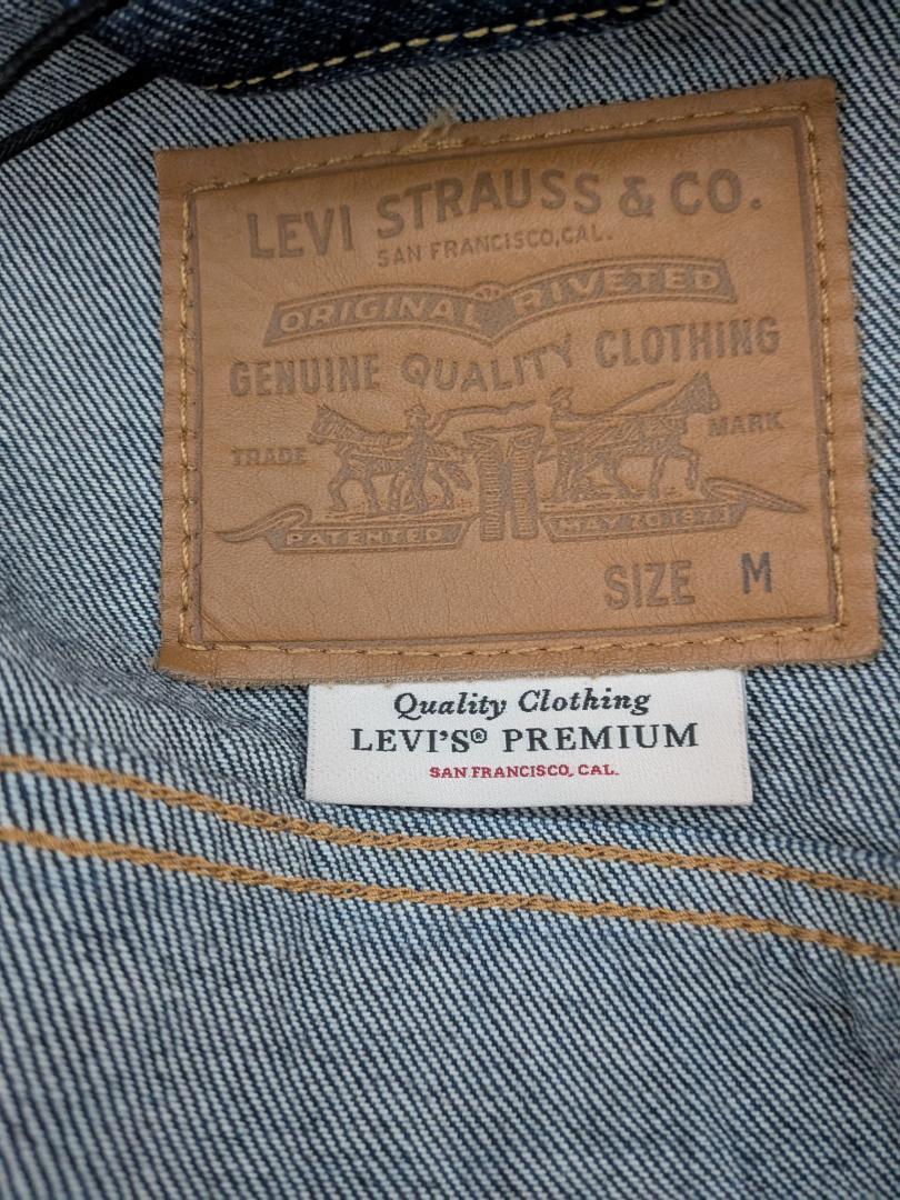 LEVI'S PREMIUM デニムジャケット Mサイズ ダークブルー