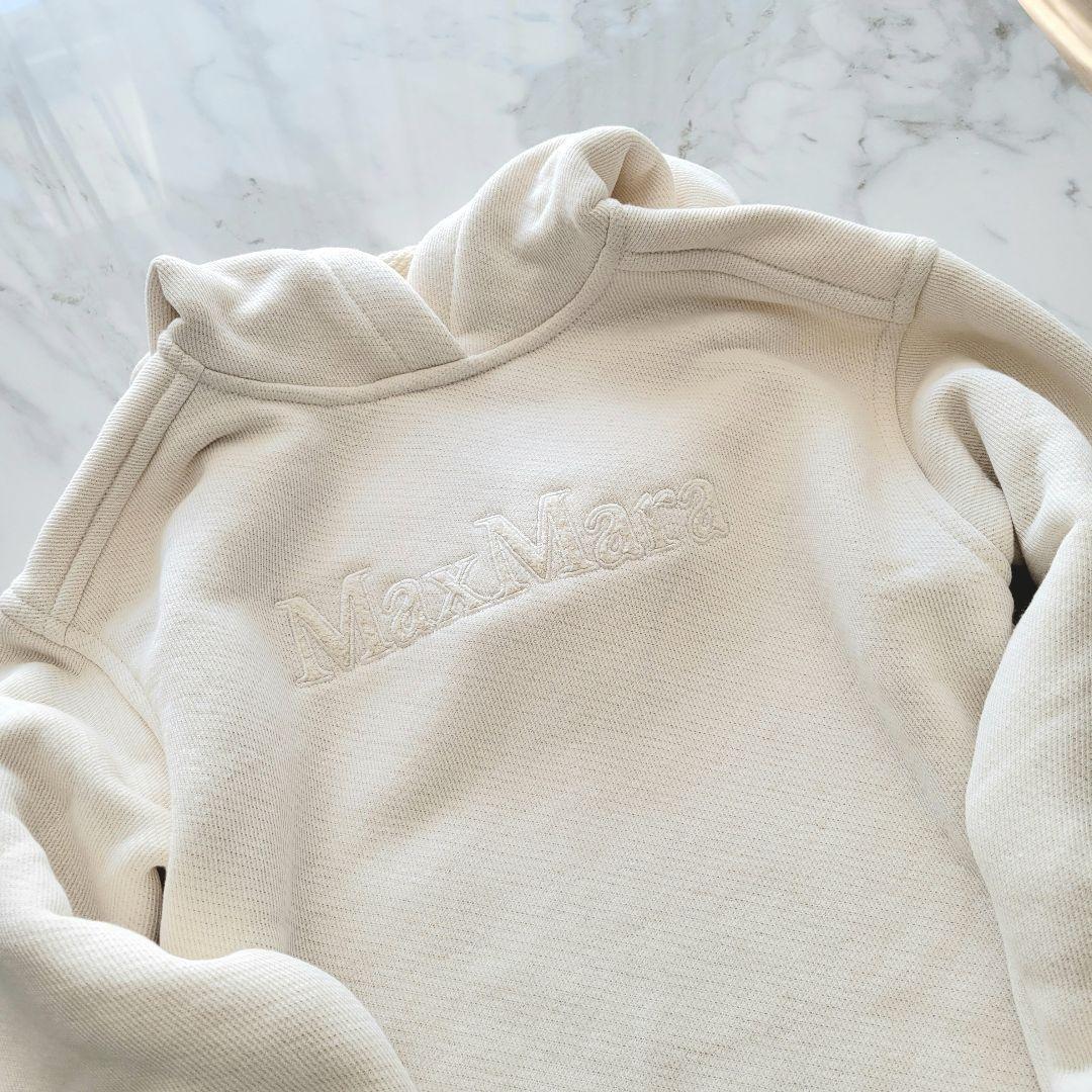 【新品未使用】Max Mara ゲリー フーディー アイボリー M